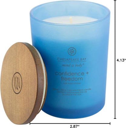 Chesapeake Bay Candle Scented Candle Confidence + Freedom (Oak Moss Amber) Medium Home Décor
