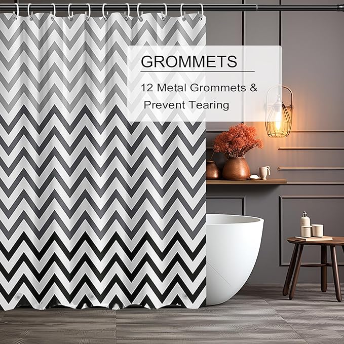 Shower Curtain Liner, 4G PEVA Shower Liner, Plastic Peva Waterproof Shower Curtains, 72x72 inch with Grommet Holes 3 Magnetic Weights