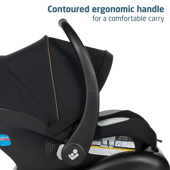 Maxi-Cosi Zelia 2 Luxe 5-in-1 Modular Travel System, New Hope Black