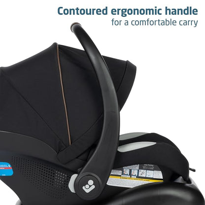 Maxi-Cosi Zelia 2 Luxe 5-in-1 Modular Travel System, New Hope Black