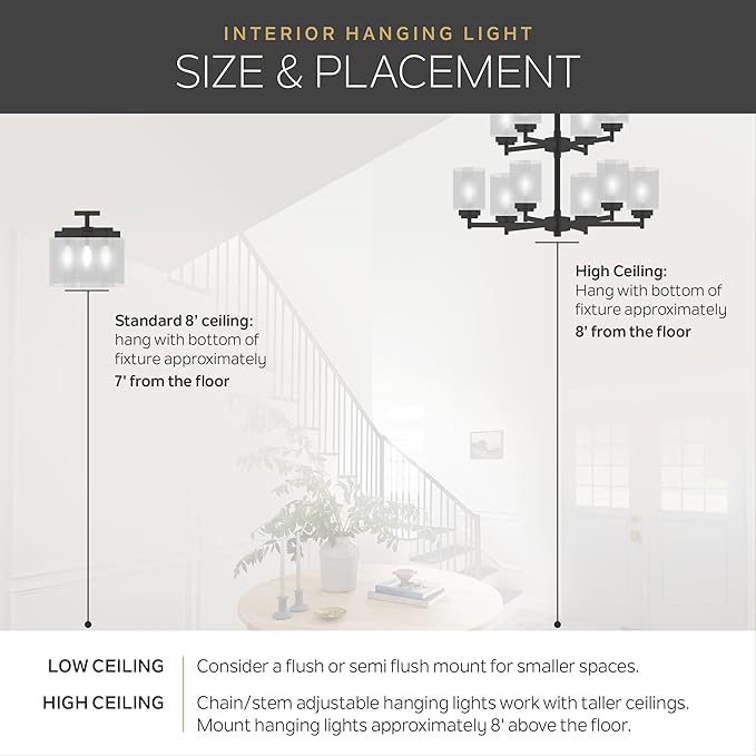 Kichler Gen I LED Downlight, 7.5" Ceiling Flush Mount Interior Dimmable Light, 2700K, (7.5" x 1.5"), White, 43846WHLED27