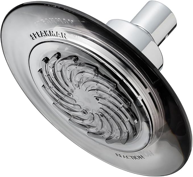 Speakman S-4002-E175 FBA_S-4002-E175 The Reaction 1.75 GPM Low Flow Shower Head, Smokey Gray
