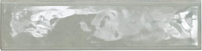 MSI Renzo Jade 3 Inch x 12 Inch Bullnose Ceramic Subway Wall Tile for Bathroom, Kitchen Backsplash, Accent Wall, and Shower