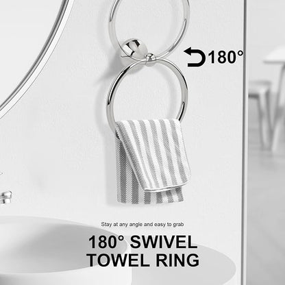 4 Piece Antique Bathroom Hardware Accessories Set Chrome,Towel bar Set 24 Inch Towel Bar Set,Towel Rack Set,Bathroom Towel Holder Set