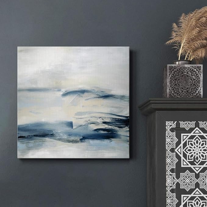 Renditions Gallery Adrift Wall Art, Premium Gallery Wrapped Canvas Decor, Ready to Hang, 10 in H x 10 in W, Made in America Print