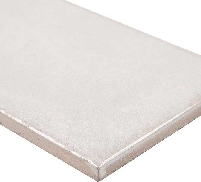 MSI Renzo Dove 3x12 in. Glossy Ceramic Subway Wall Tile – Bathroom, Kitchen Backsplash, Accent Wall, Shower Walls