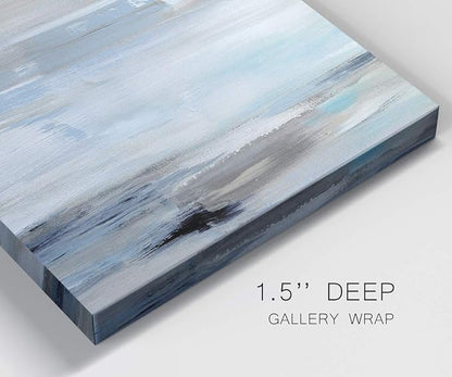 Renditions Gallery Gulf StreamWall Art, Premium Gallery Wrapped Canvas Decor, Ready to Hang, 16 in H x 16 in W, Made in America Print