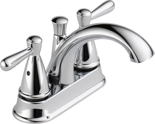 Peerless Bayside Centerset Bathroom Faucet Chrome, Bathroom Sink Faucet, Chrome P99640LF