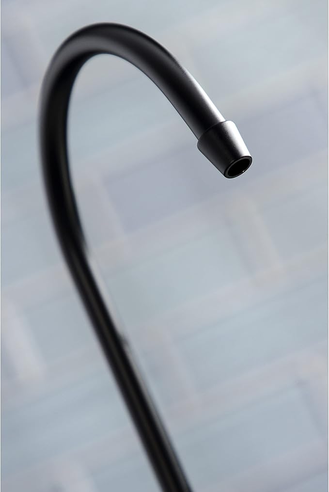 Kingston Brass KS3190NFL NuWave French Single Handle Water Filtration Faucet, Matte Black
