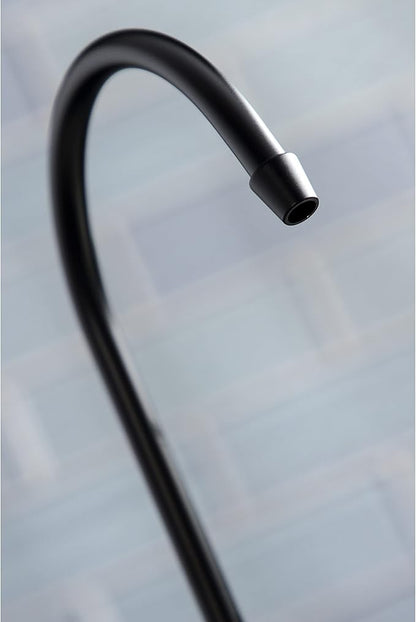 Kingston Brass KS3190NFL NuWave French Single Handle Water Filtration Faucet, Matte Black