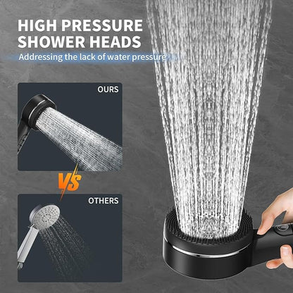 Filtered Shower Head with Handheld, High Pressure 3 Spray Showerhead with Filters & Upgraded Anti-clog Nozzles for Hard Water -Remove Chlorine, Reduce Dry Itchy Skin -ON/OFF Switch for Pet Bath