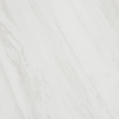 Daltile Perpetuo 12" X 12" Porcelain Marble Look Floor & Wall Tile in Polished Timeless White (13 pieces per carton) (12.22 sqft per carton)