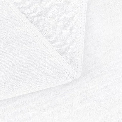 JML Microfiber Bath Towels, Oversized Bathroom Towel 2 Pack 40" x 80", Super Absorbent and Fast Drying, Soft Large Microfiber Bath Sheet for Beach, Sport, Fitness, Yoga, White