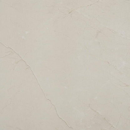 Daltile Perpetuo 24" X 24" Porcelain Marble Look Floor Tile in Polished Elegant Beige (4 pieces per carton) (15.20 sqft per carton)