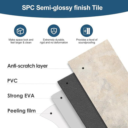 Yipscazo 2026 New Upgrade Peel and Stick backsplash 3 x 6 Inches, Backsplash Tile Peel and Stick Tile for Kitchen, Bathroom, Laundry Room, Fireplace(Beige Rocks Stone, 160 Pieces)