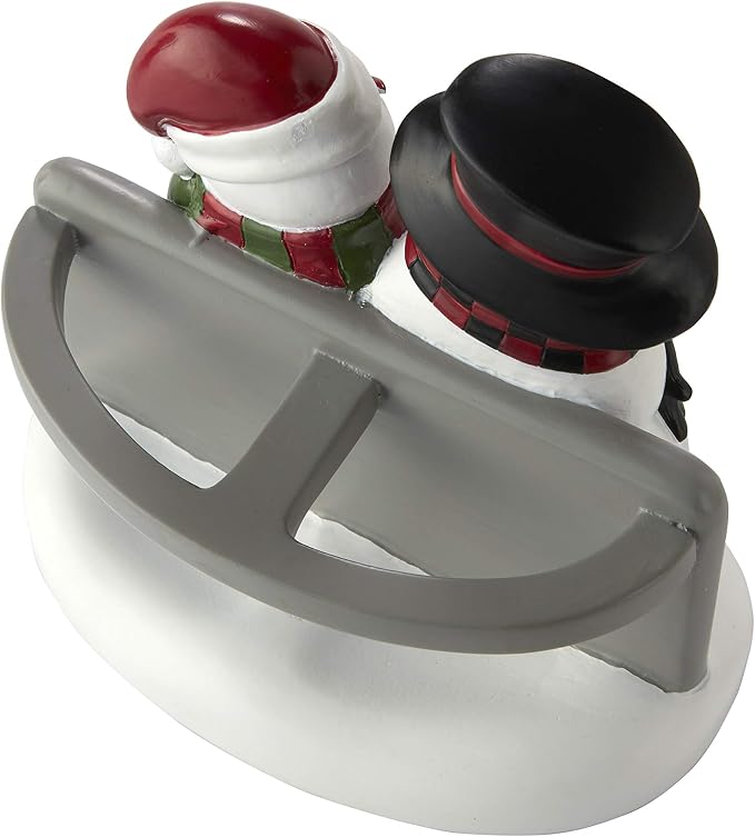 SKL Home Christmas Woodland Winter Snowman Toothbrush Holder, Multi | Coordinates with the Woodland Winter Snowman bath collection.