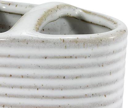 Avanti Linens - Toothbrush Holder, Guest Bathroom Essentials, Modern Home Decor (Drift Collection)
