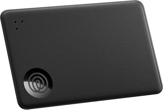 Life360 Tile Slim - Wallet Finder, Bluetooth Tracker and Item Locator for Luggage Tags, Passports and More. Both iOS and Android Compatible. Phone Finder. 1-Pack (Black)