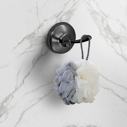 8 Pieces Bathroom Hardware Set Brushed Nickel Adjustable Expandable Towel Bars Towel Ring Wall Mount Toilet Paper Holder Towel Hooks Towel Racks Hand Towel Holder (8 Pcs Black)