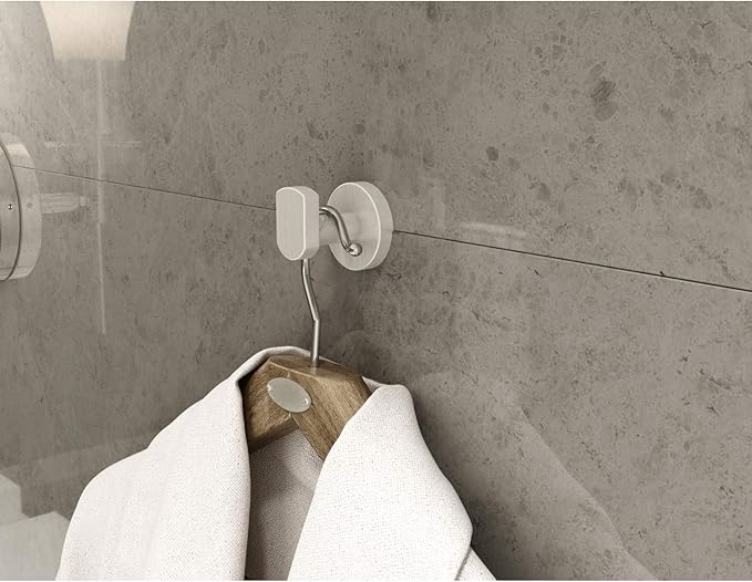 Symmons 35AC4BUNDLESTN Dia 4-Piece Wall-Mounted Bathroom Hardware Set in Satin Nickel