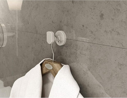 Symmons 35AC4BUNDLESTN Dia 4-Piece Wall-Mounted Bathroom Hardware Set in Satin Nickel