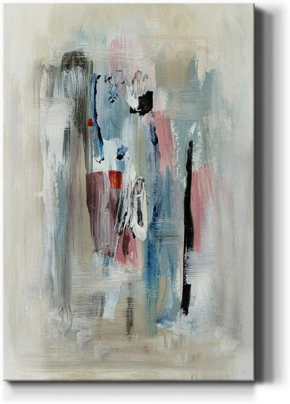 Renditions Gallery Canvas Wall Art Modern Paintings & Prints Colorful Paint Splash Canvas Abstract Wall Hanging Decorations Artwork for Bedroom Living Room Office Kitchen - 32"x48" LT02