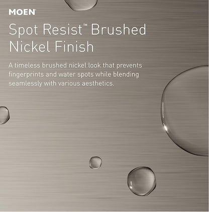 Moen Engage Magnetix Shower Head with Handheld Sprayer, 6 Spray Functions, Spot Resist Brushed Nickel, 26100EPSRN