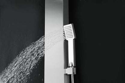 Blue Ocean 48" Stainless Steel SPS822A Shower Panel Tower with Rainfall Shower Head and Spout