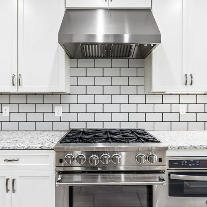Art3d Faux Ceramic Subway Tile Peel and Stick Backsplash, 10-Pack, White | 12.6 x 10.6 in, Thickened Design, Heavy-Duty, Strong Adhesive, for Kitchen, Bedroom, Countertop Decor, Ideal for Home Upgrade
