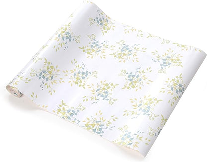 Con-Tact Brand Creative Covering, Self-Adhesive Shelf Liner, Multi-Purpose Vinyl Roll, Easy to Use and Apply, 18'' x 16', Aspen Aloe