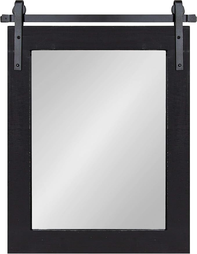 Kate and Laurel Cates Farmhouse Wall Mirror