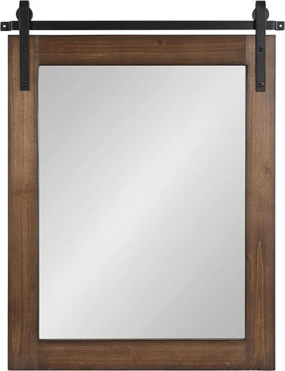 Kate and Laurel Cates Farmhouse Wall Mirror