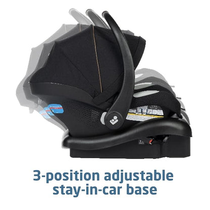 Maxi-Cosi Zelia 2 Luxe 5-in-1 Modular Travel System, Onyx Sand