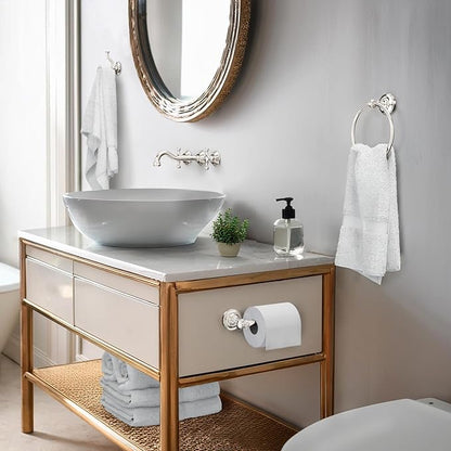 Gatco 4125 Tavern Double Robe Hook, Wall Mounted Bathroom Hook for Towels and Robes, Polished Nickel