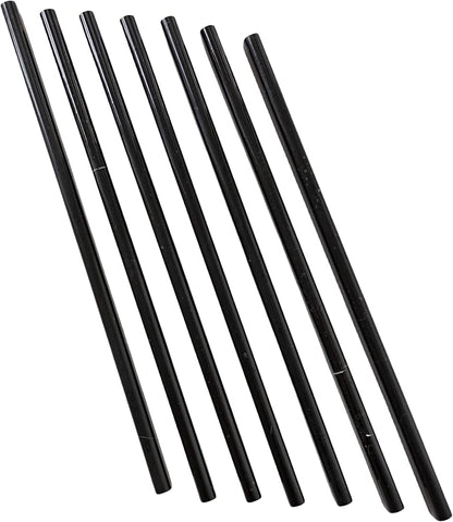 Black Marble Pencil Tile, 10 Pack 0.39in x 12in Marble Tile Edge Trim Polished for Kitchen Backsplash, Bathroom and Shower Walls