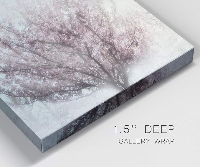 Renditions Gallery Blossoms of Spring Wall Art, Premium Gallery Wrapped Canvas Decor, Ready to Hang, 24 in H x 24 in W, Made in America Print