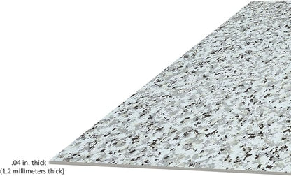 Nexus Self Adhesive 12-Inch Vinyl Floor Tiles, 20 Tiles - 12'' x 12'', Mineral Speckle - Peel & Stick, DIY Flooring for Kitchen, Dining Room, Bedrooms & Bathrooms by Achim Home Decor, Grey