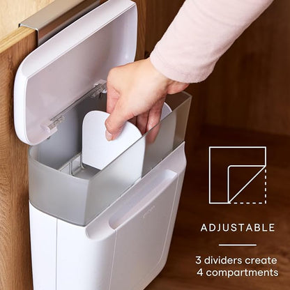 YouCopia DoorStash Toiletry Organizer, Hanging Cabinet Bathroom Storage