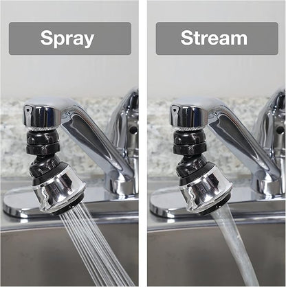 DANCO 10500 Dual Threaded Water Saving Faucet Aerator, 15/16-27 Male X 55/64-27 Female, 1.5 gpm