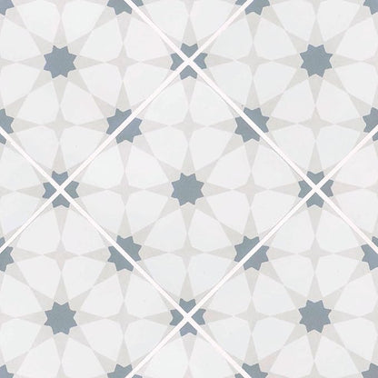 MSI Zoudia Encaustic Sample Matte Porcelain Wall Tile for Bathroom, Floor, Kitchen Backsplash, and Countertop