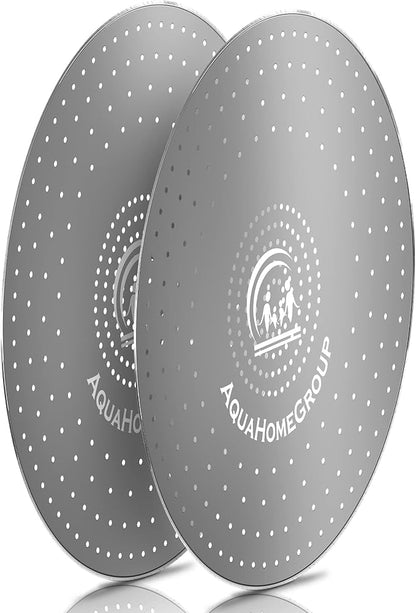 AquaHomeGroup Shower Head Spray Plates, 2-Pack, Restores Water Flow | replacement spray plates, 2-pack, restores shower water pressure, fits AquaHomeGroup filtered shower heads, easy swap