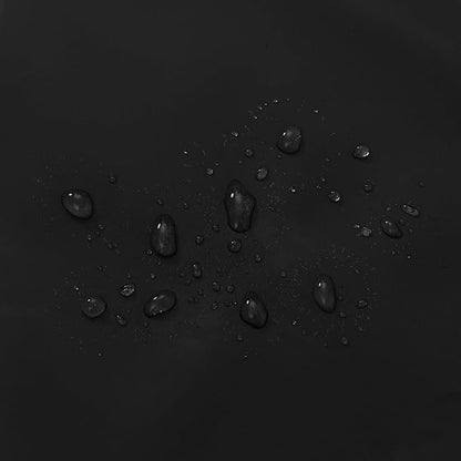 Barossa Design Black Long Shower Curtain Liner 78" Height - 3 Magnets & Waterproof Lightweight PEVA Shower Liner for Bath Tub, PVC Free, Metal Grommets, Black, 72x78