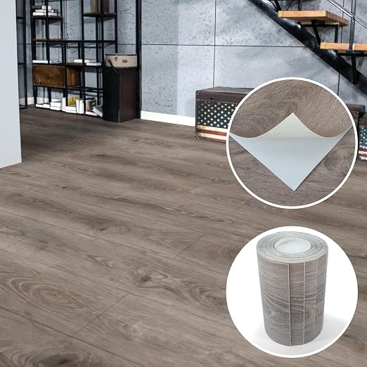 Art3d Wood Textured Peel and Stick Vinyl Floor Tiles, 40-Pack, Teak | Rigid Surface, Waterproof, Fire-Proof, Self-Adhesive, Easy to Clean, Cover 60 sq.ft, Ideal for Bedroom, Living Room, Kitchen