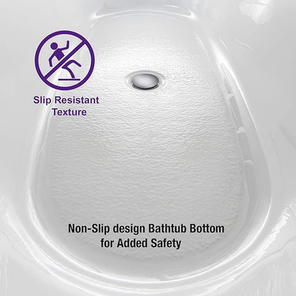 WOODBRIDGE B0006-C-Drain&O Bathtub, Chrome