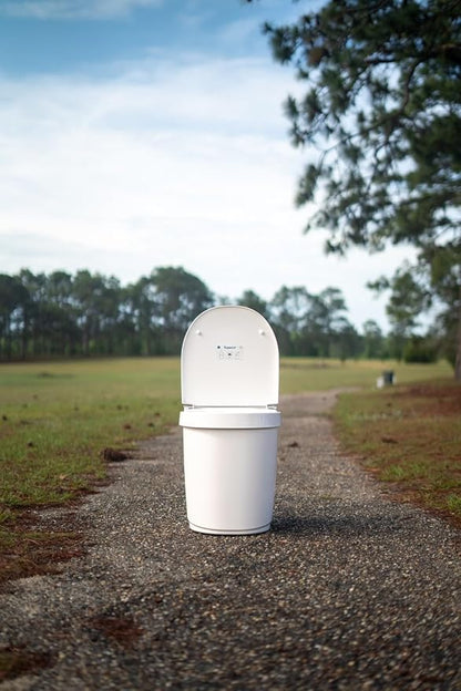 Separett Weekend Prime Urine-Separating Compost Toilet | Non-Electric, Self-Contained, For Off-Grid Living, Emergency Use, Bunkers