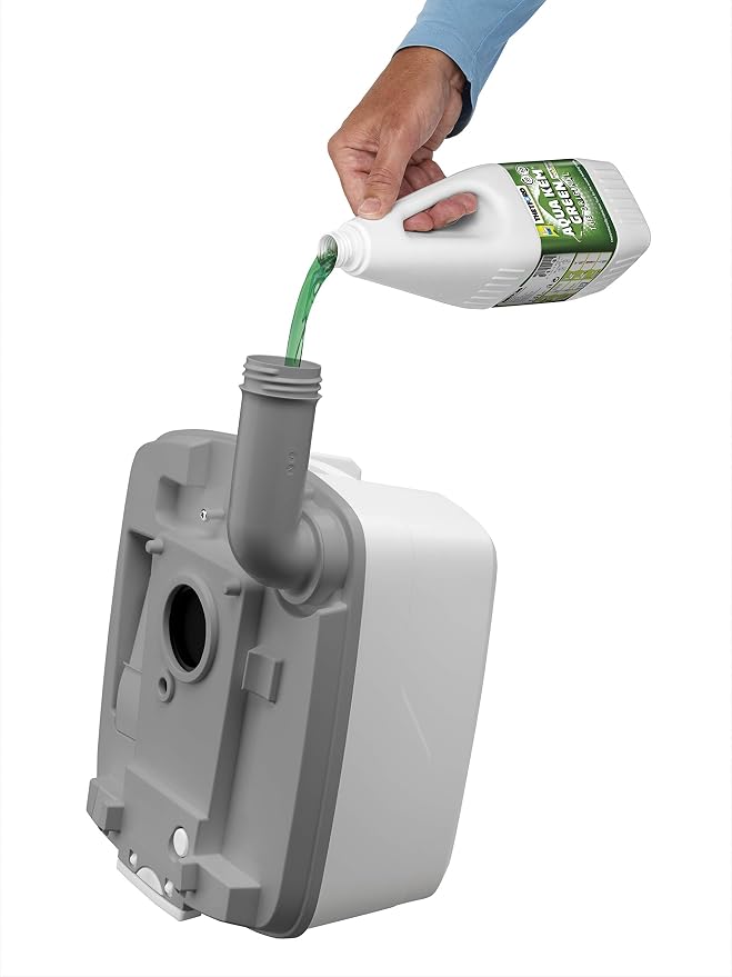 Thetford 92828 Porta Potti 335 Portable Toilet, White-Grey 313 x 342 x 382 mm