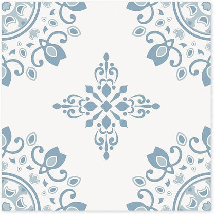 Peel & Stick Floor Tile Stickers, DIY Flooring for Kitchen, Dining Room, Bathrooms, Pet House and More, Self-Adhesive 8x8 inches,10 Pack (1640)