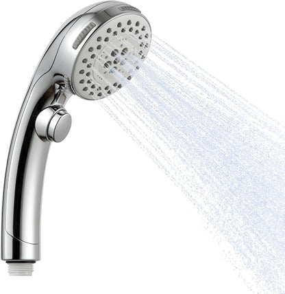OFFO 5 Mode RV Shower Head Replacement, On Off Switch for Water Saving, High Flow Powerful Boosting Showerheads, Chrome