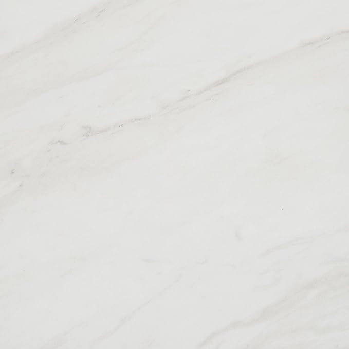Daltile Perpetuo 24" X 24" Porcelain Marble Look Floor Tile in Matte Timeless White (4 pieces per carton) (15.20 sqft per carton)