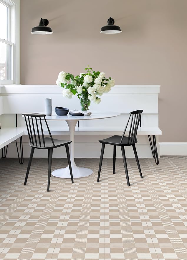 FloorPops Richmond Peel and Stick Floor Tiles, FP6470